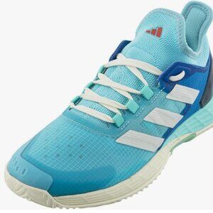 NEW adidas Womens Adizero Ubersonic 4.1 Tennis Shoes Sz 9 blue aqua